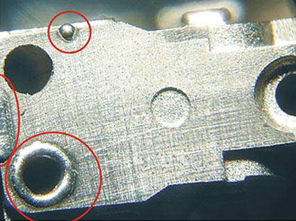 <a href='http://www.aidba.cn/product/3.htm' class='text_a'>模具激光焊機(jī)</a>修復(fù)模具效果